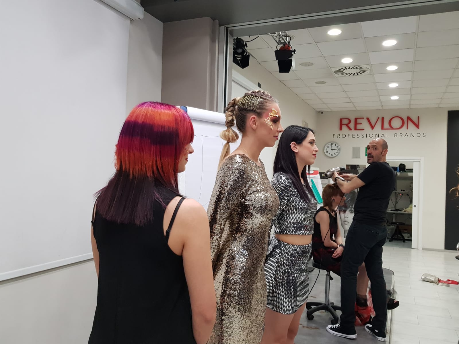 školení v akedemii Revlon Professional v Bologni 2019